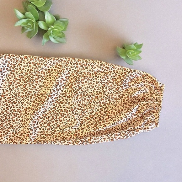 Shein Leopard Print BoHo Dress | SIZE M - Picture 6 of 6